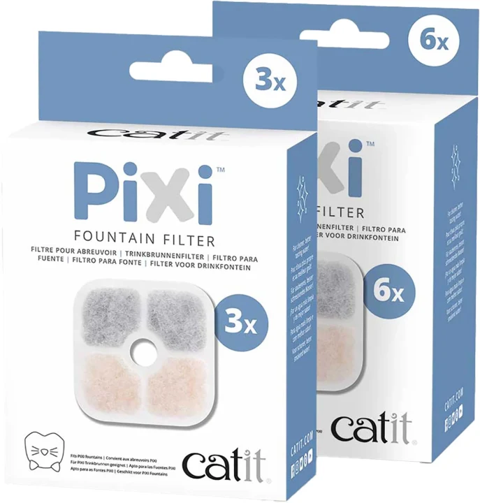 Catit Kolfilter Till Pixi Vattenfontän 3 st Catit