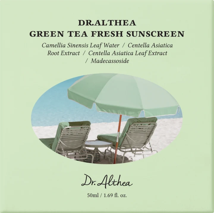 Dr. Althea Green Tea Sunscreen SPF50+, 45 ml Dr.Althea