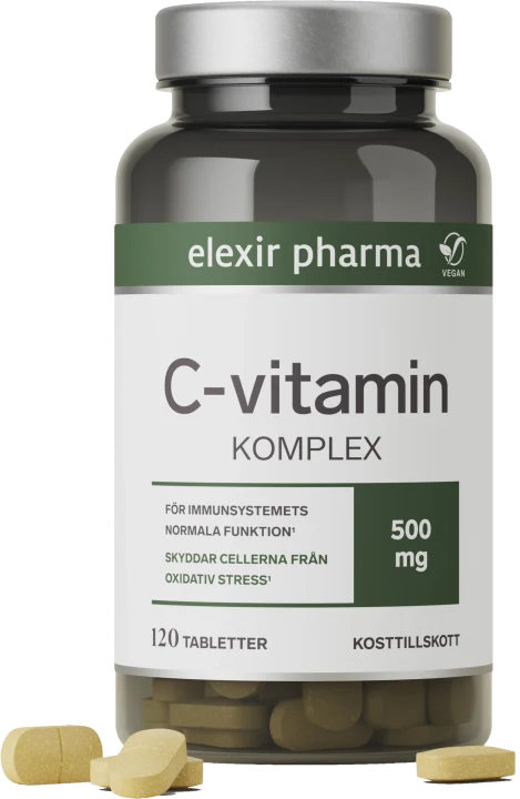 Elexir Pharma C-vitamin Komplex 120 tabletter Elexir Pharma