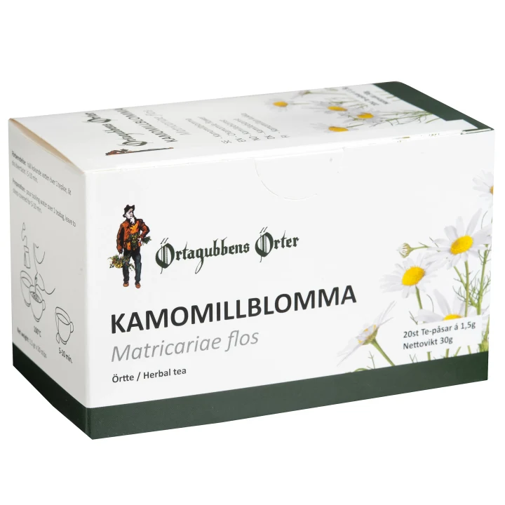 Örtagubben Kamomill Örtte 20 x 1,5 g Örtagubben