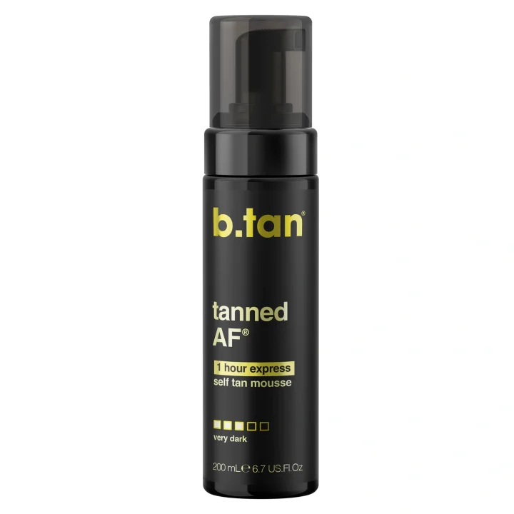 b.tan Tanned AF Self Tan Mousse 200 ml b.tan