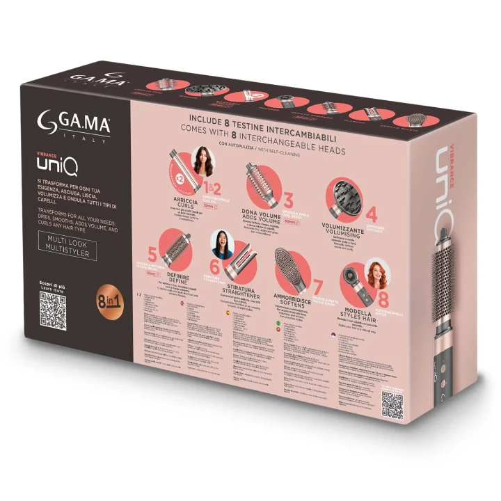 GA.MA Multistyler UniQ Vibrance 8-in-1 GH0114 Ga.Ma
