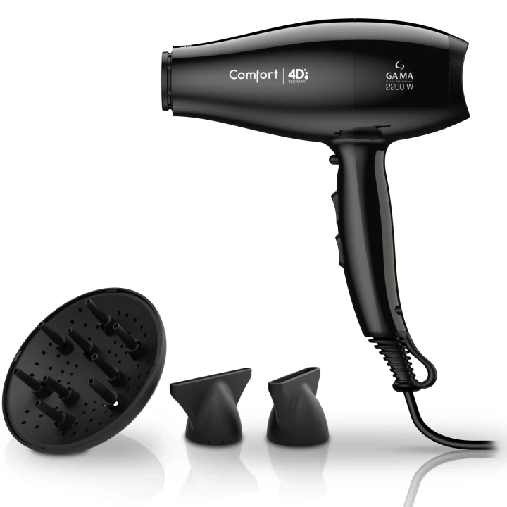 GA.MA Hårfön Comfort 4D Therapy 2200W GH0532 Ga.Ma