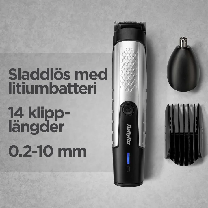 Babyliss Skäggtrimmer Lithium Power T812E BaByliss