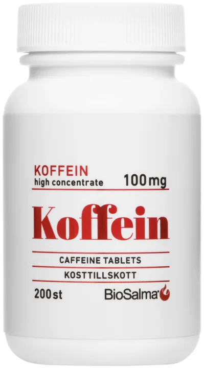 BioSalma Koffein 100mg 200 st BioSalma