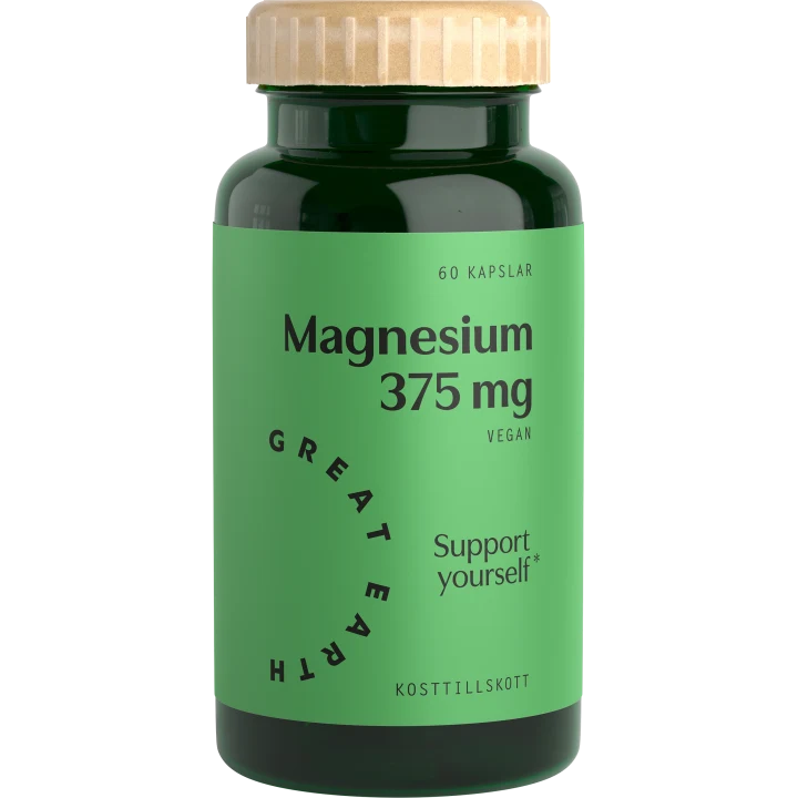 Great Earth Magnesium 375 mg 60 st Great Earth