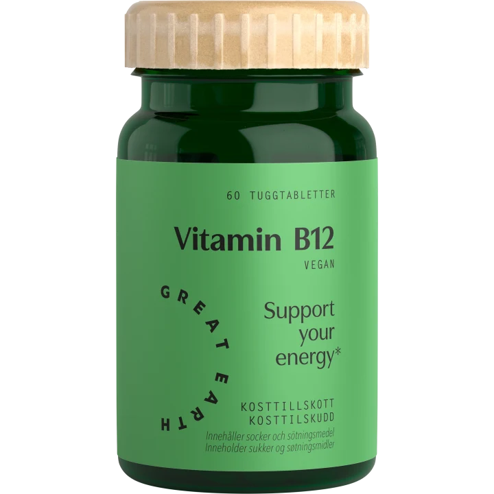 Great Earth Vitamin B12 60 st Great Earth