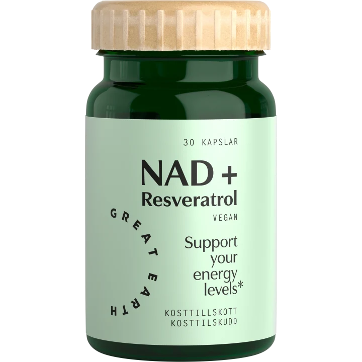 Great Earth NAD+ Resveratrol 30 st Great Earth