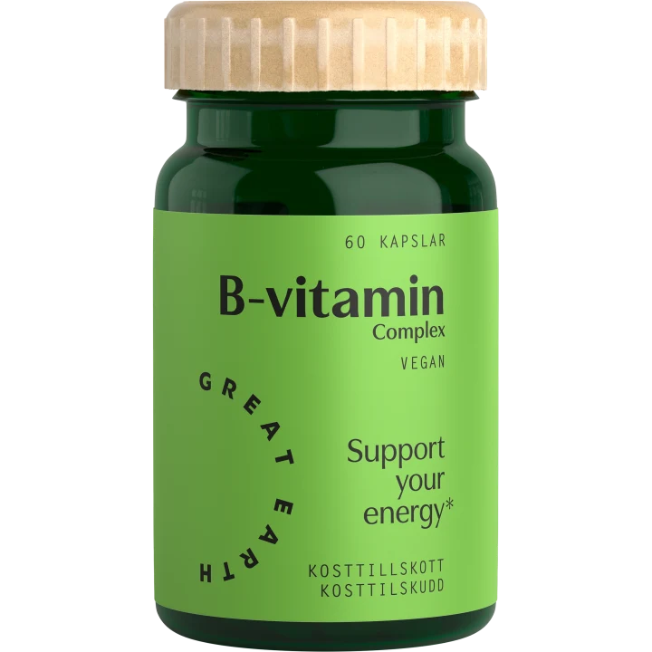 Great Earth B-vitamin Complex 60 st Great Earth
