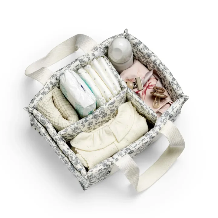 Elodie Diaper Caddy Garden Leo Toile Elodie Details