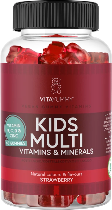 VitaYummy Kids Multivitamin Strawberry 60 st VitaYummy 