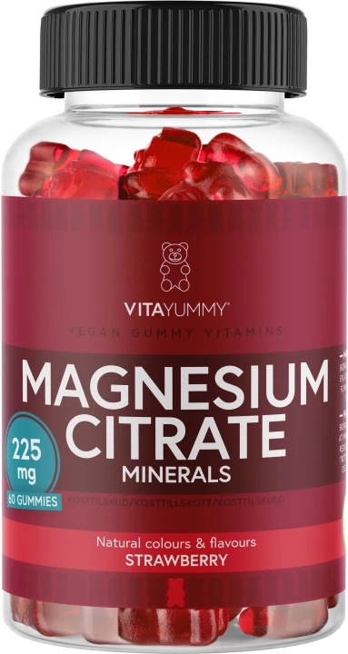 VitaYummy Magnesium Citrate Strawberry 60 st VitaYummy 