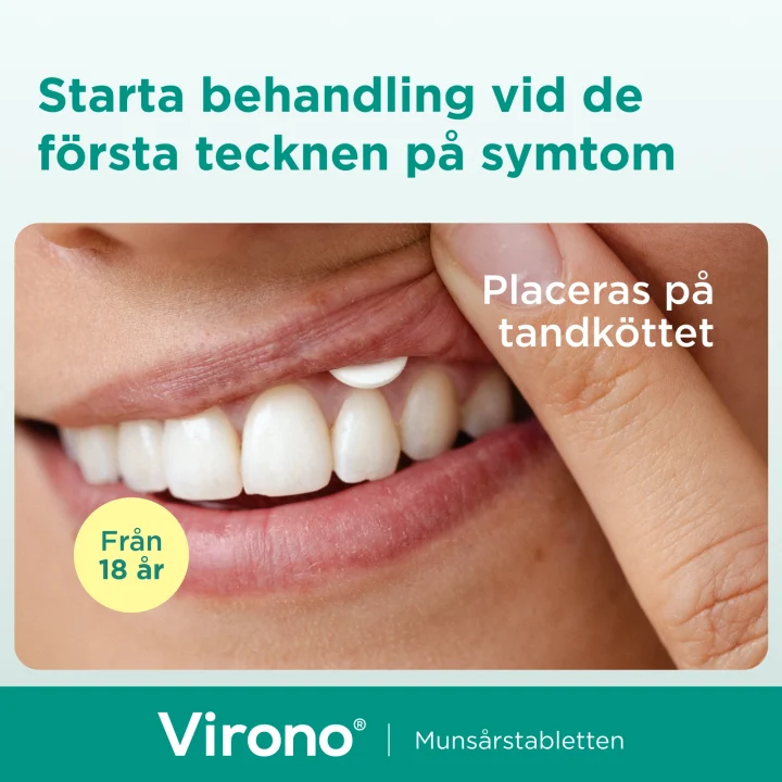 Virono Buckaltablett Häftande 50mg 1 st Virono