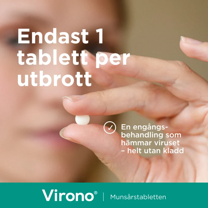 Virono Buckaltablett Häftande 50mg 1 st Virono