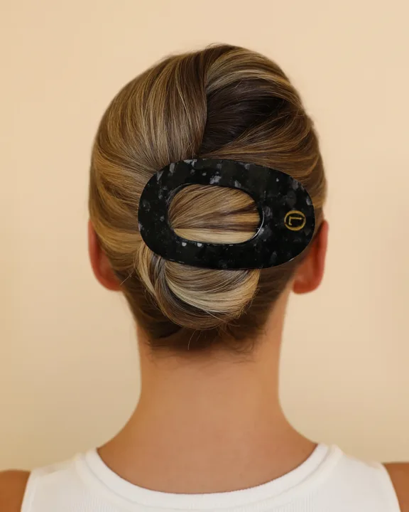 Lenoites Flat Hair Clip Space Black Lenoites