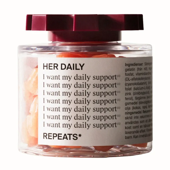 REPEATS HER DAILY 60 gummies Repeats