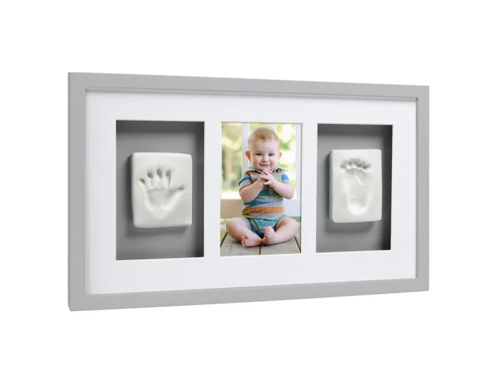 Pearhead Babyprints Deluxe Ram Trippel Grå Pearhead