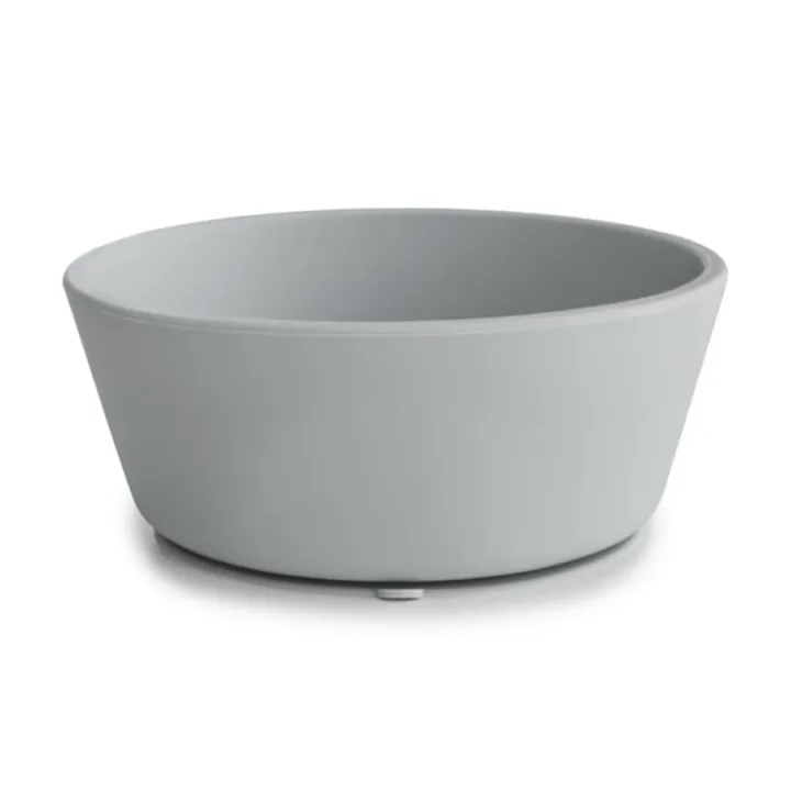 Mushie Silicone Bowl Stone Mushie
