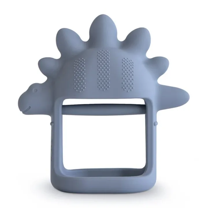 Mushie No-Drop Dino Teether Tradewinds Mushie