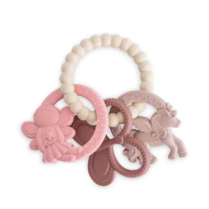 Mushie Teething Ring Fairy Mushie