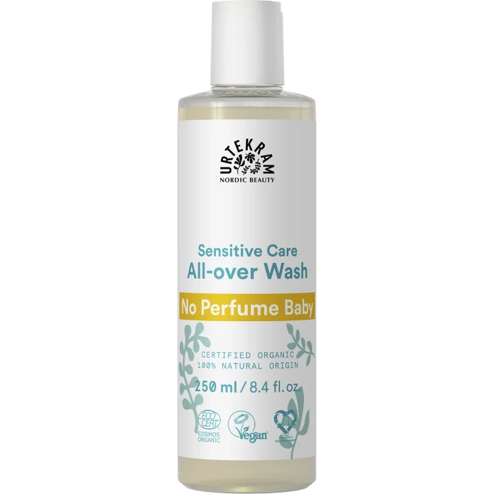 Urtekram No Perfume Baby All-Over Wash 250 ml Urtekram
