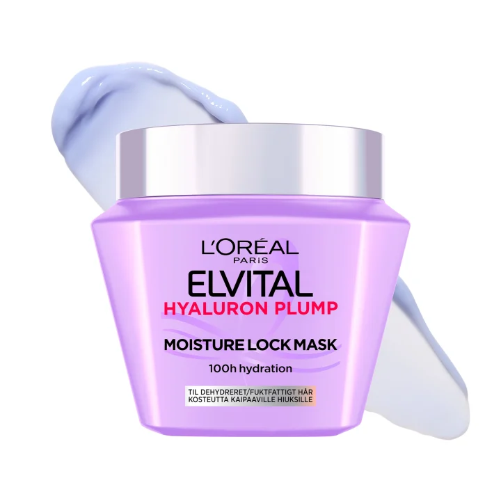 L'Oréal Paris Elvital Hyaluron Plump Hårinpackning för uttorkat hår 300 ml L'Oréal Paris