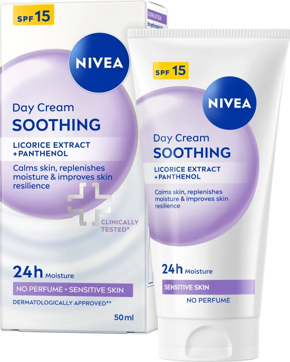 Nivea Soothing Day Cream SPF15, 50 ml Nivea