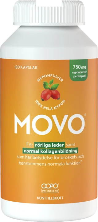 Movo Nyponpulver 180 kapslar Movo