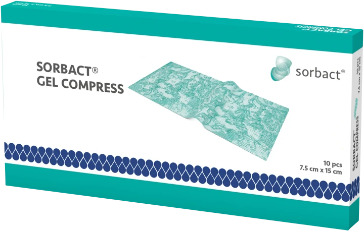 Sorbact Gelkompress 10 st Sorbact