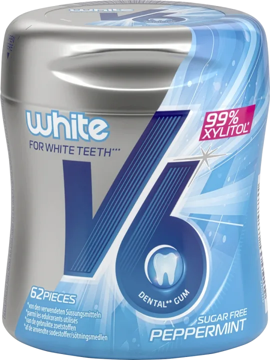 V6 White Peppermint 62 st V6