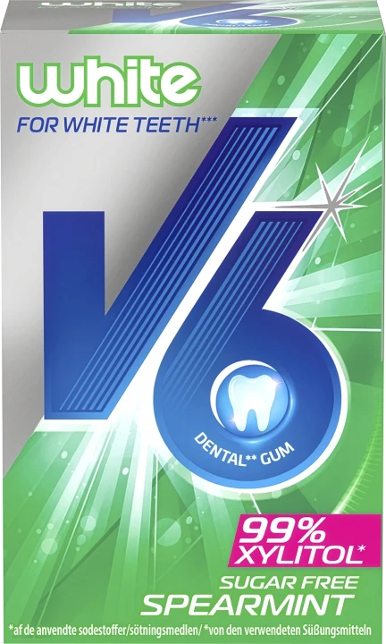 V6 White Spearmint Ecobox 70 g V6