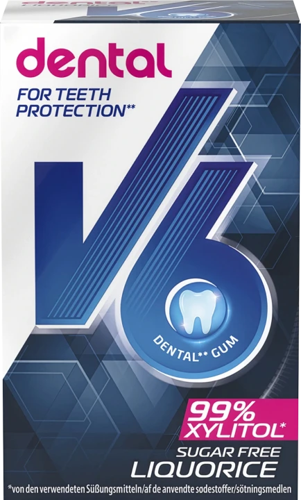 V6 Liquorice Ecobox 70 g V6