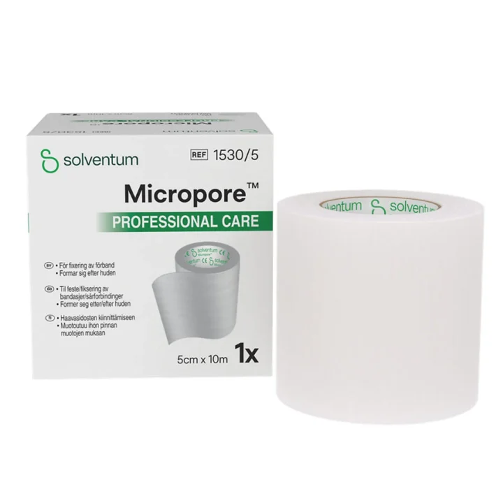 Micropore kirurgtejp 5 cm x 10 m 1 st Micropore