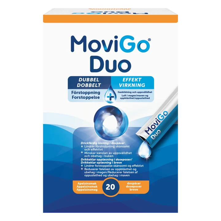 MoviGo® Duo 20 dospåsar MoviGo