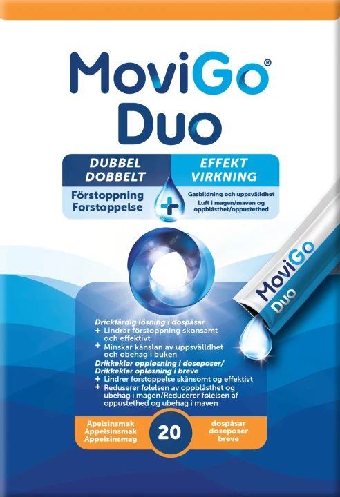 MoviGo® Duo 20 dospåsar MoviGo
