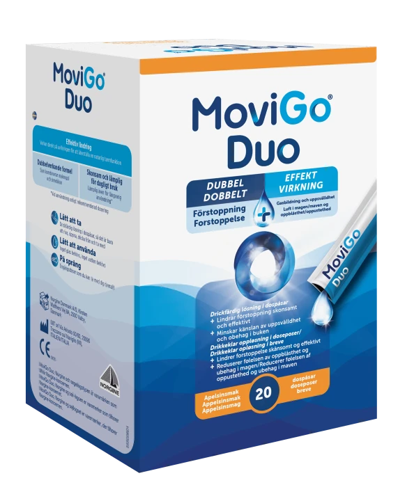 MoviGo® Duo 20 dospåsar MoviGo