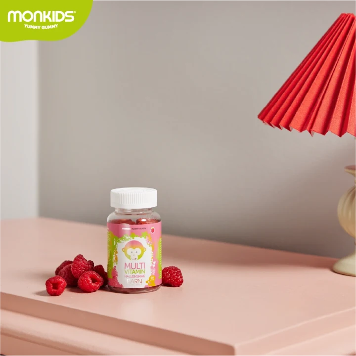 Monkids Multivitamin Barn Hallon 60 st Monkids