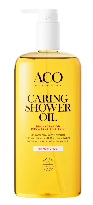 ACO Caring Shower Oil Oparfymerad 400 ml ACO