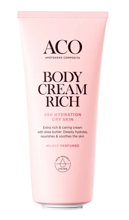 ACO Body Cream Rich Parfymerad 200 ml ACO