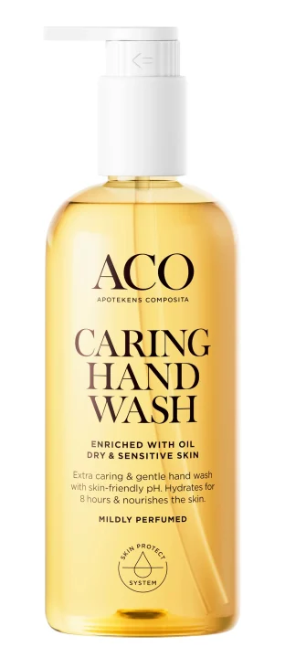 ACO Caring Hand Wash Oil Parfymerad  300 ml ACO