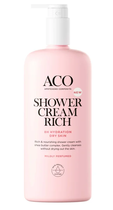 ACO Body Shower Cream Rich Parfymerad 400 ml ACO