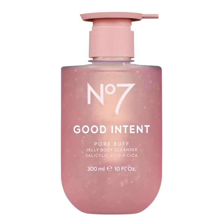 No7 Good Intent Pore Buff Sal Acid Body Wash 300 ml No7