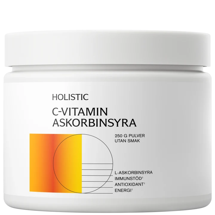Holistic C-vitamin Askorbinsyra 250 g Holistic