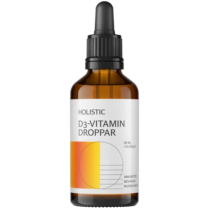 Holistic D3-Vitamindroppar 50 ml Holistic