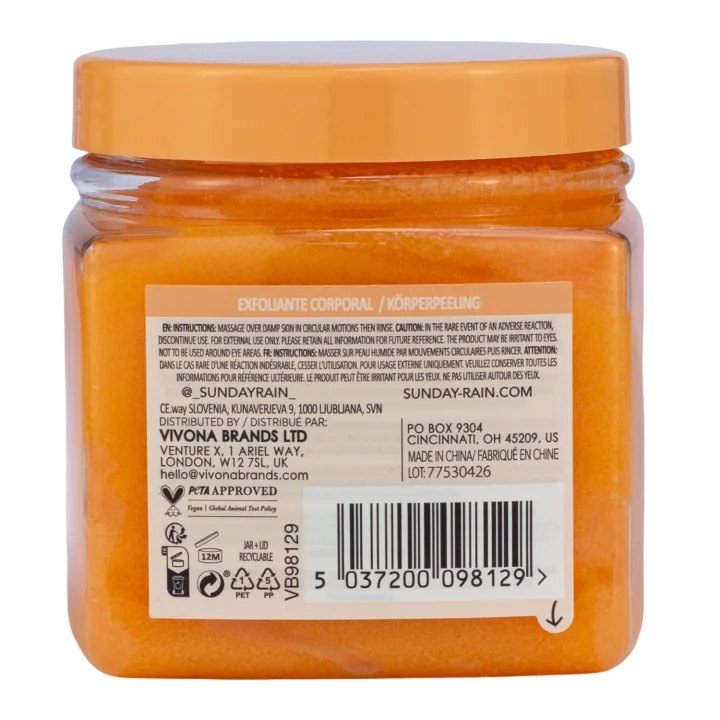 Sunday Rain Body Butter Mango & Coconut 250 ml Sunday Rain