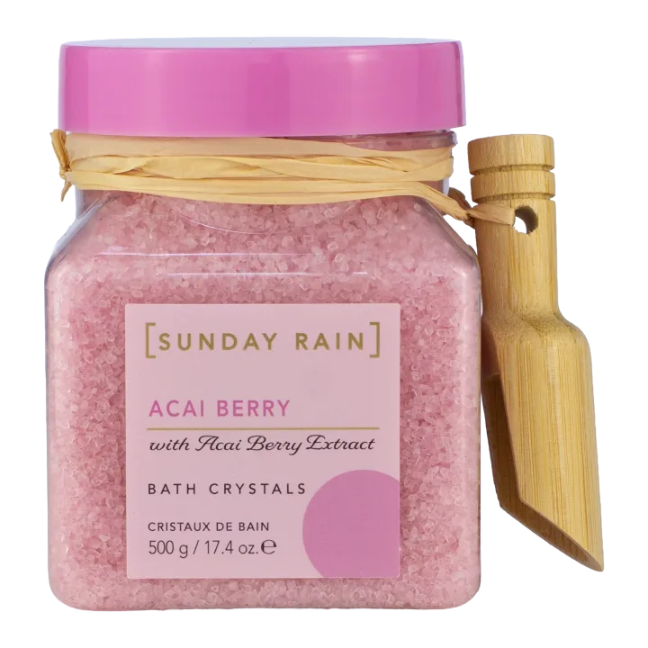 Sunday Rain Bath Crystals Acai Berry 500 g Sunday Rain