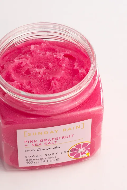 Sunday Rain Pink Grapefruit & Sea Salt Body Scrub 265 g Sunday Rain