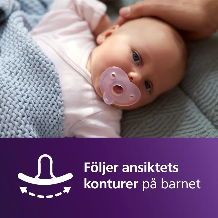 Philips Avent Soothie Napp för Nyfödda 0-6 mån 2 pack Philips Avent
