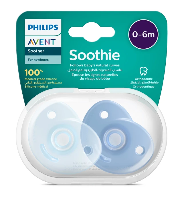 Philips Avent Soothie Napp för Nyfödda 0-6 mån 2 pack Philips Avent