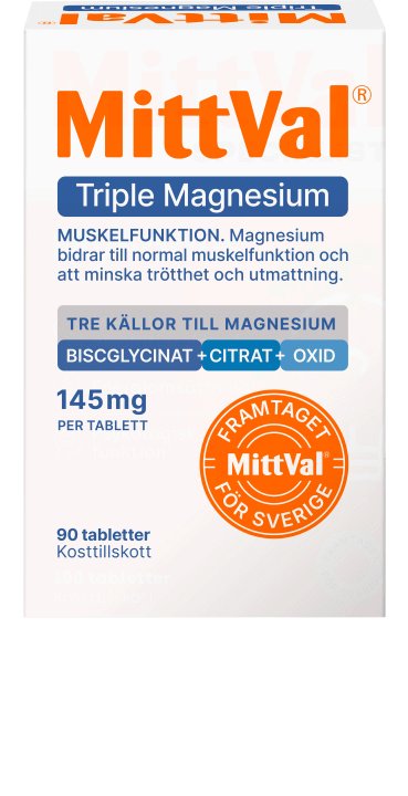 MittVal MittVal Triple Magnesium 90 st MittVal